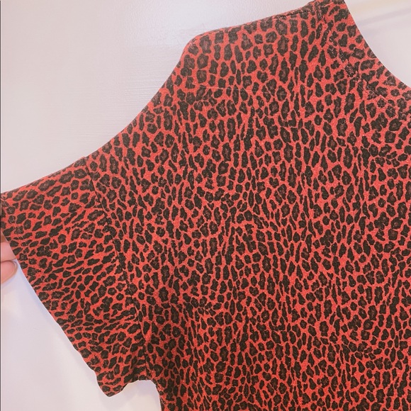 Red Leopard Tee - Picture 1 of 5